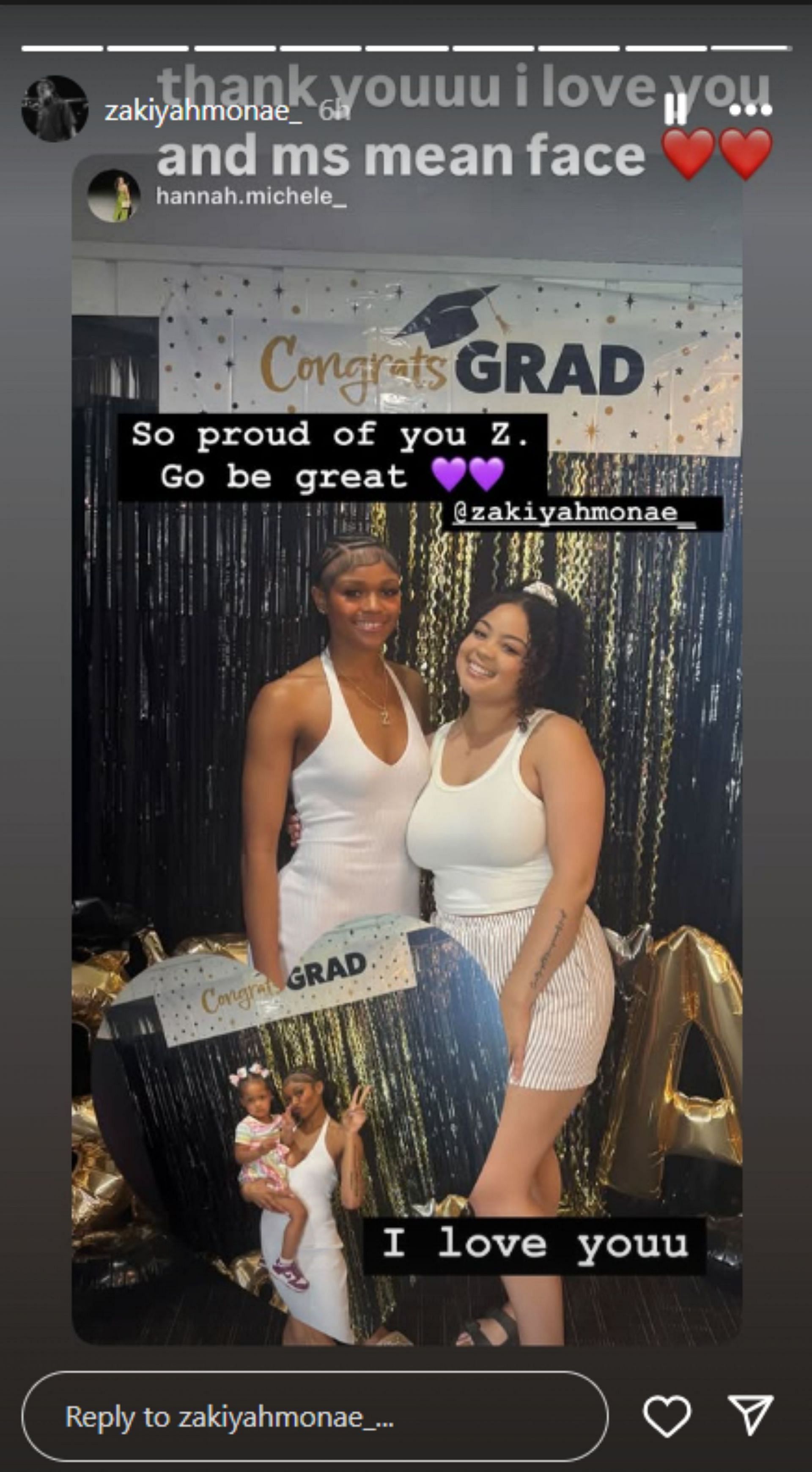 Image via Instagram @zakiyahmonae_